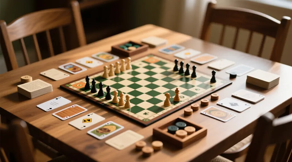 A scene from the world of strategy board games for beginners