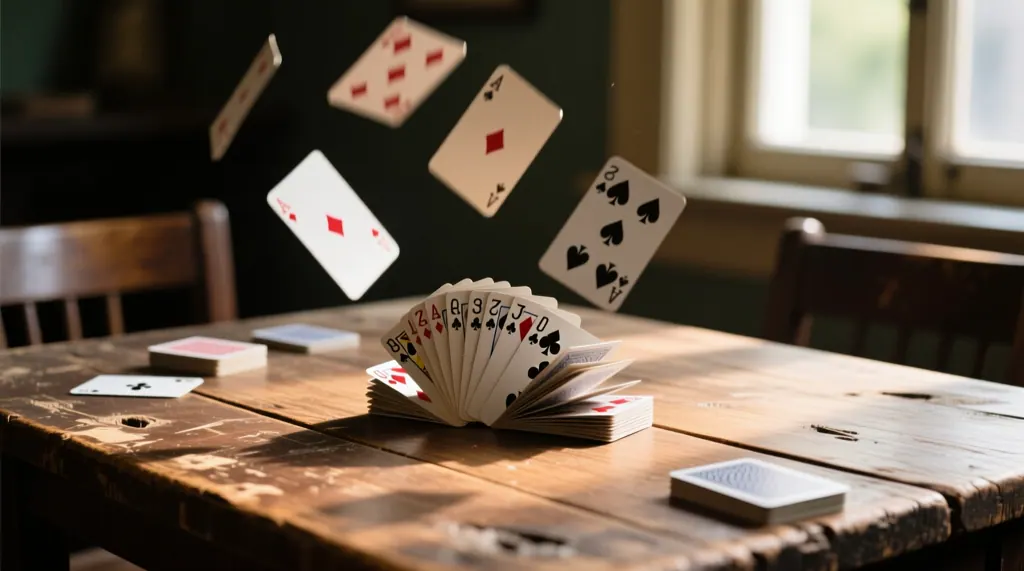 A scene from the world of trick-taking card games explained